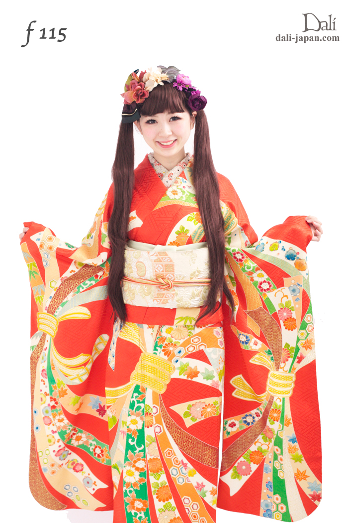 100897:ミミちゃん　ロング　ウイッグL　ツインテール　髪飾り　振袖　成人式　 by Dali photo theater
